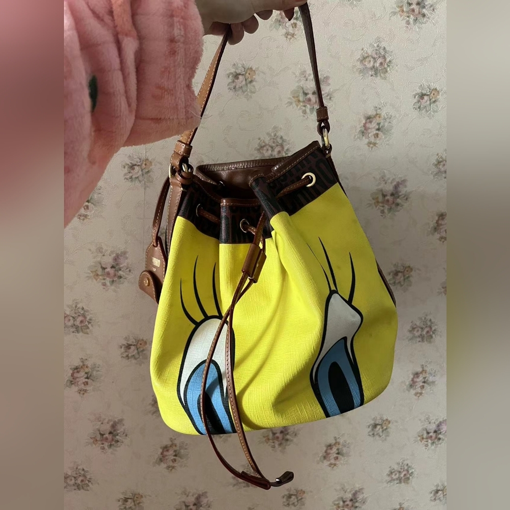 Moschino Tweedy and Sylvester Shoulder Bag Authentic rare